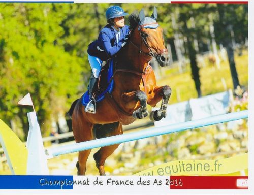 Agathe & Beautiful championnat des As CSO 2016