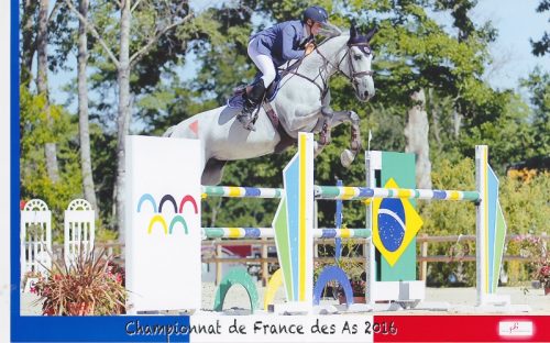 Mathis et Adore Me championnat des As CSO 2016